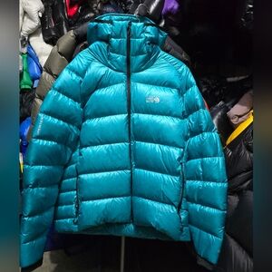 Mountain Hardwear Teal Down Jacket